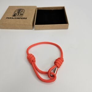Parajumpers Naimakka Slim Rope Parachute Cord Bracelet Nylon Orange S